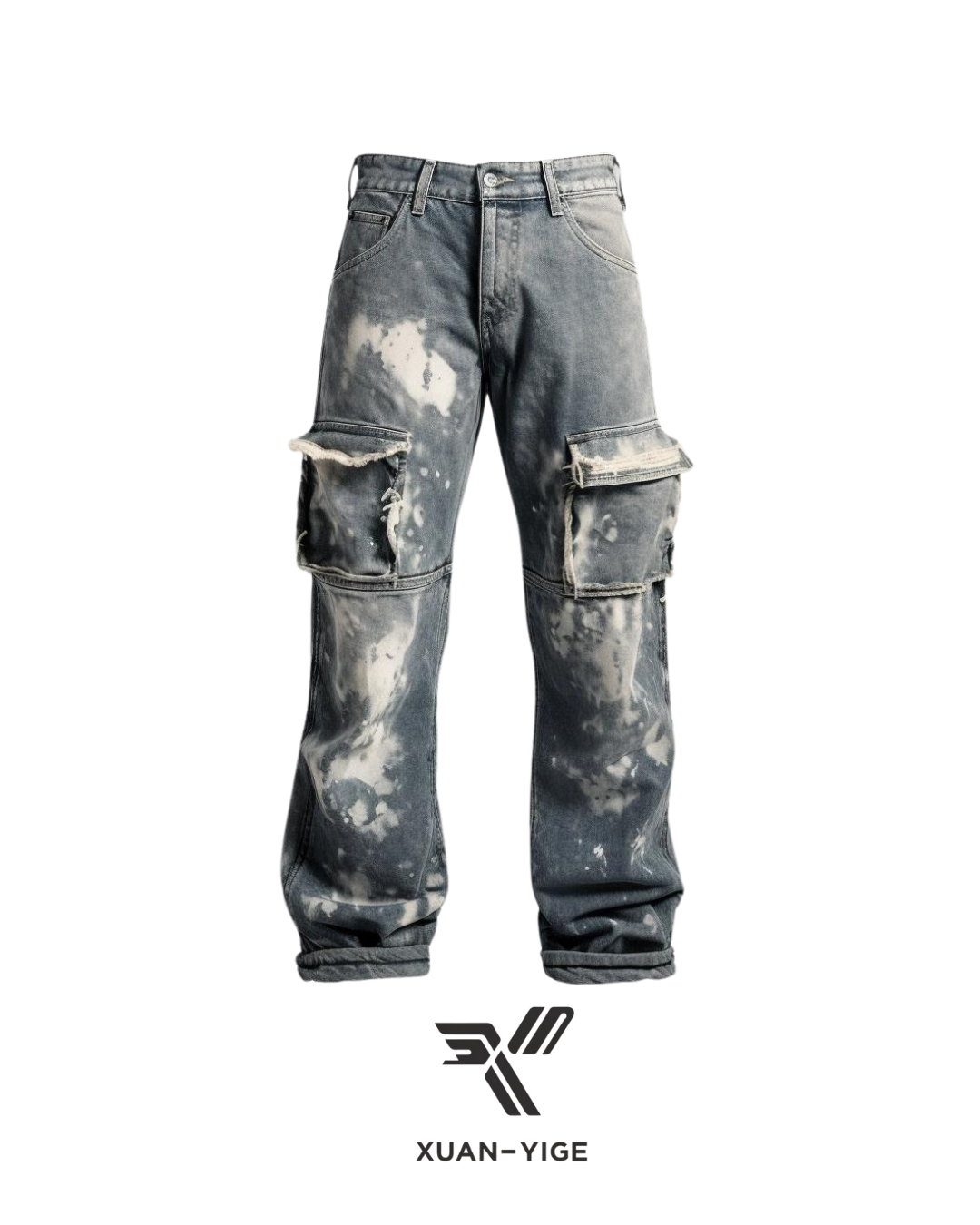 Destroyed Denim Pants