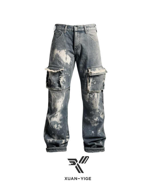 Destroyed Denim Pants